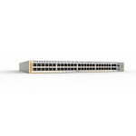 [AT-x220-52GP-10] ราคา จำหน่าย ขาย Allied Telesis 48-port 10/100/1000T PoE+ Layer2+ managed switch with fixed single power supplies, US Power Cord.