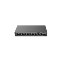 [RG-ES210GS-P] ราคา จำหน่าย ขาย Ruijie Switch 10-Port Gigabit Smart POE Switch, 8 PoE/POE+ Gigabit RJ45 Ports with 1 Gigabit RJ45/1 combo SFP uplink ports,,120W PoE power budget, Desktop Steel Case