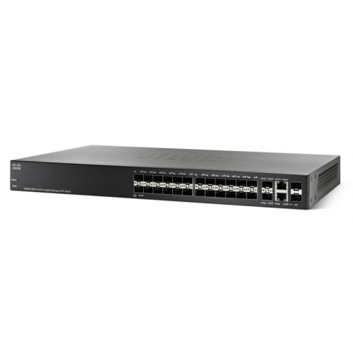 [SG350-28SFP-K9-EU] ราคา ขาย จำหน่าย Cisco SG350-28SFP 28-port Gigabit Managed SFP Switch