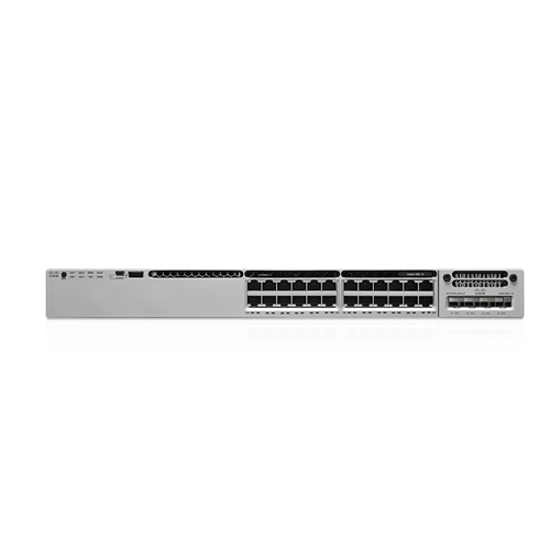 [WS-C3850-24PW-S] ราคา ขาย จำหน่าย Cisco Catalyst 3850 24 Port PoE with 5 AP license IP Base