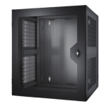 [AR100HD] APC NetShelter WX 13U w/Threaded Hole Vertical Mounting Rail Vented Front Door Black
