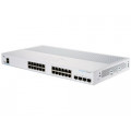 [CBS220-24P-4G-EU] ราคา จำหน่าย Cisco Business Switch 24 Ports 1GE PoE 195W, 4 Ports 1G SFP Uplink