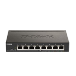 [DGS-1100-08V2] D-Link 8-port Gigabit Smart Managed Switch 