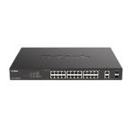 [DGS-1100-26MPPV2] D-Link MPPV2: 26-port Gigabit Smart Managed PoE++ (525W) Switch with 2-port Gigabit Combo Uplinks