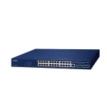 [GS-4210-16UP8T4X] Planet 16-Port 10/100/1000T 802.3bt PoE + 8-Port 10/100/1000T + 4-Port 10G SFP+ Managed Ethernet Switch
