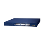 [GS-4210-24T2S] Planet 24-Port 10/100/1000T + 2-Port 1G/2.5G SFP Managed Ethernet Switch

