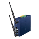 [IAP-3600BE] Planet Industrial Dual Band 802.11be 3600Mbps Wireless Access Point with 5 10/100/1000T LAN Ports