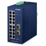 [IGS-4215-16T2S-U] Planet Industrial L2/L4 16-Port 10/100/1000T + 2-Port 100/1000X SFP Managed Switch