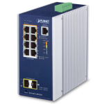 [IGS-4215-4P4T2S] Planet Industrial 4-Port 10/100/1000T 802.3at PoE + 4-Port 10/100/1000T + 2-Port 100/1000X SFP Managed Switch