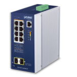 [IGS-4215-4UP4T2S] Planet Industrial 4-Port 10/100/1000T 802.3bt PoE + 4-Port 10/100/1000T + 2-Port 100/1000X SFP Managed Switch