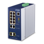 [IGS-4215-8P2T2S] Planet Industrial 8-Port 10/100/1000T 802.3at PoE + 2-Port 10/100/1000T + 2-Port 100/1000X SFP Managed Switch
