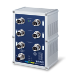 [IGS-5227-6MT-X] Planet Industrial IP67-rated 6-Port 10/100/1000T M12 Managed Ethernet Switch (X-coded M12)