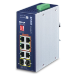 [IGS-824UPT] Planet Industrial 4-Port 10/100/1000T 802.3bt PoE + 2-Port 10/100/1000T + 2-Port 100/1000X SFP Gigabit Ethernet Switch