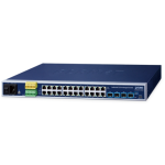 [IGS-R4215-24T4X] Planet Industrial L2+ 24-Port 10/100/1000T + 4-Port 10G SFP+ Managed Ethernet Switch