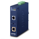 [IPOE-171-60W] Planet Industrial Single-Port Multi-Gigabit 802.3bt PoE++ Injector (60 Watts, -40~75 degrees C, 48~54VDC)