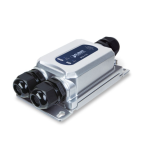 [IPOE-175S] Planet Industrial IP67 802.3bt PoE++ Splitter (DC 12V, -40~75 degrees C)