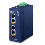 [IPOE-270-12V] Planet Industrial 2-port Multi-Gigabit 802.3bt PoE++ Injector Hub