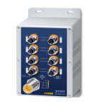 [ISW-808PT-M12] Planet Industrial IP67 8-Port 10/100TX M12 802.3at PoE+ Switch