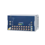 [ITS-6326-8P10T2XS-WV] Planet Industrial L3 16-Port 10/100/1000T with 8-/16-Port 802.3at PoE M12 + 2-Port 10GBASE-T M12 Bypass + 2-Port 10G Q-ODC Managed Ethernet Switch