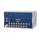 [ITS-6326-8P8T-LV] Planet Industrial L3 16-Port 10/100/1000T with 8-/16-Port 802.3at PoE M12 Managed Ethernet Switch