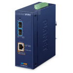 [IXT-900-2X1UP] Planet Industrial 2-Port 10G SFP+ + 1-Port 10GBASE-T 802.3bt PoE++ Managed Media Converter