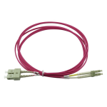 [TCM-UPLCSCDM4-30] Tconnect Patch Cord LC-SC (UPC) Multimode 50/125μm (OM4) Duplex 30m