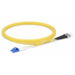 [TCM-UPLCSTDS2-30] Tconnect Patch Cord LC-ST (UPC) Single Mode 9/125μm (OS2) Duplex 30m