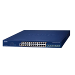 [MGS-6311-24UPL6X] Planet Layer L3 24-Port 2.5GBASE-T 802.3bt PoE + 6-Port 10GBASE-X SFP+ Managed Ethernet Switch
