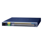 [MGSW-28240F] Planet Layer L3 14-Port 100/1G SFP with 4 shared 10/100/1000T + 10-Port 1G/2.5G SFP + 4-Port 10G SFP+ Metro Ethernet Switch
