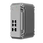 [RG-NIS3100-4GT2SFP-HP] Ruijie Industrial Switch 6-Port Gigabit Managed Switch with 4 PoE+ Ports, 2 SFP Uplink Ports