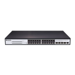 [S2500-24P4S] BDCOM 24-Port Gigabit PoE+ 4-Port Gigabit SFP L3-lite Managed Switch