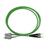 [TCM-UPSCSTDM5-30] Tconnect Patch Cord SC-ST (UPC) Multimode 50/125μm (OM5) Duplex 30m