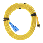[TCM-UPSCSTDS2-30] Tconnect Patch Cord SC-ST (UPC) Single Mode 9/125μm (OS2) Duplex 30m