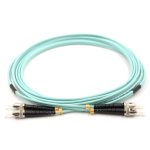 [TCM-UPSTSTDM3-30] Tconnect Patch Cord ST-ST (UPC) Multimode 50/125μm (OM3) Duplex 30m