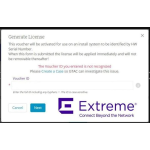 [VX-9000-APPLNC-LIC] Extreme VX-9000 License, 64 AP Adoption/Appliance License/Brand: Extreme