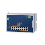 [WGS-5215-16UP4X] Planet Industrial L2+ 16-Port 10/100/1000T 802.3bt PoE + 4-Port 10G SFP+ Wall-mount Managed Ethernet Switch