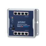 [WGS-818HP] Planet Industrial Industrial 8-Port 10/100/1000T Wall-mounted Gigabit PoE+ Switch
