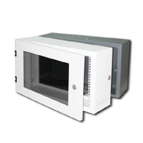 [G1-60412P] ราคา ขาย จำหน่าย 19” GERMANY PERFORATED WALL RACK 12U, ลึก 40 cm. (เจาะประตูหน้าแทน Acylic) 60 x 40 x 59.0