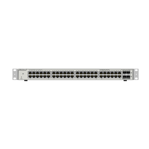 [RG-NBS5200-48GT4XS] Ruijie Switch 48-Port L2+ Managed 10G Switch, 48 Gigabit RJ45 Ports, 4 *10G SFP+ Slots,19-inch Rack-mountable Steel Case, Static Routing
